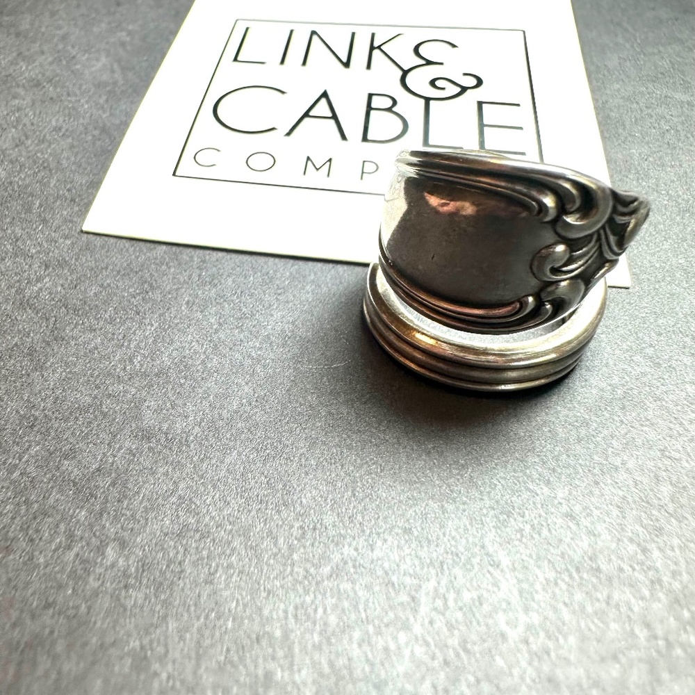 VINTAGE SPOON RINGS - FLOURISH